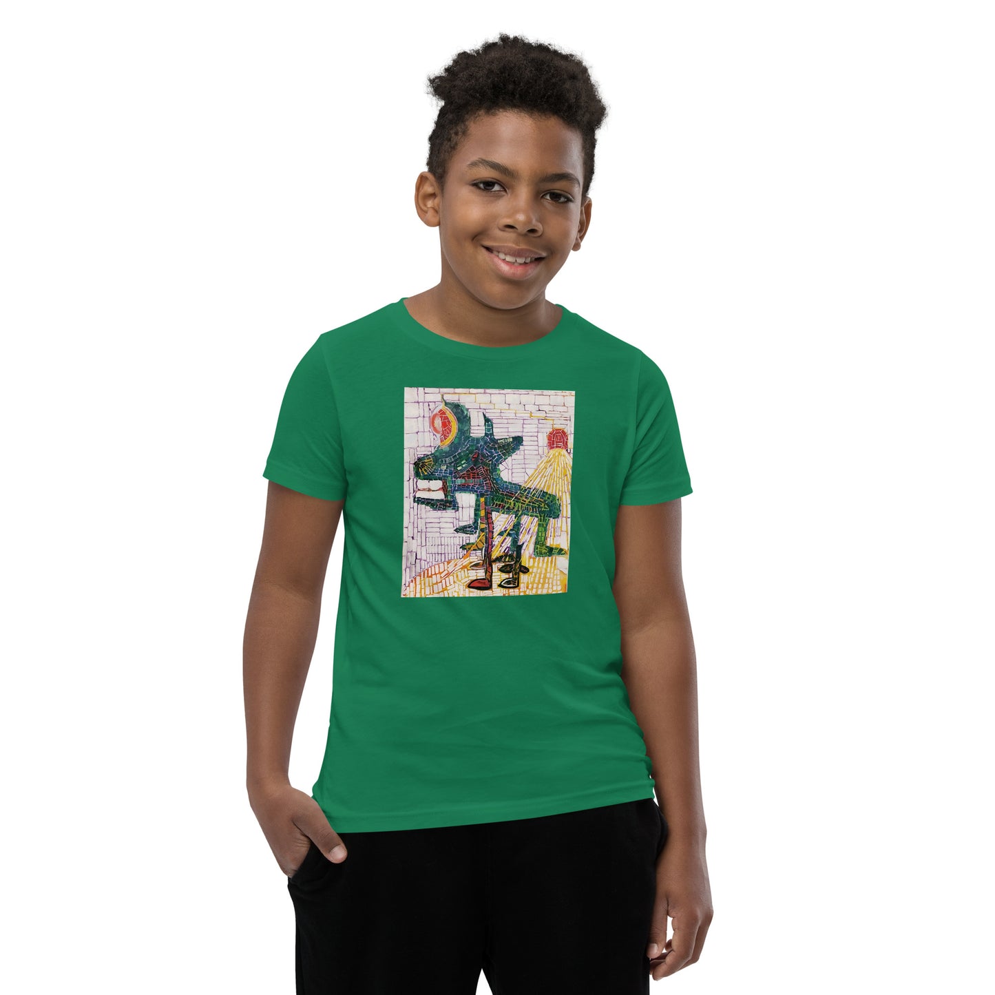 Mean Dogs Octopod Youth Short Sleeve T-Shirt
