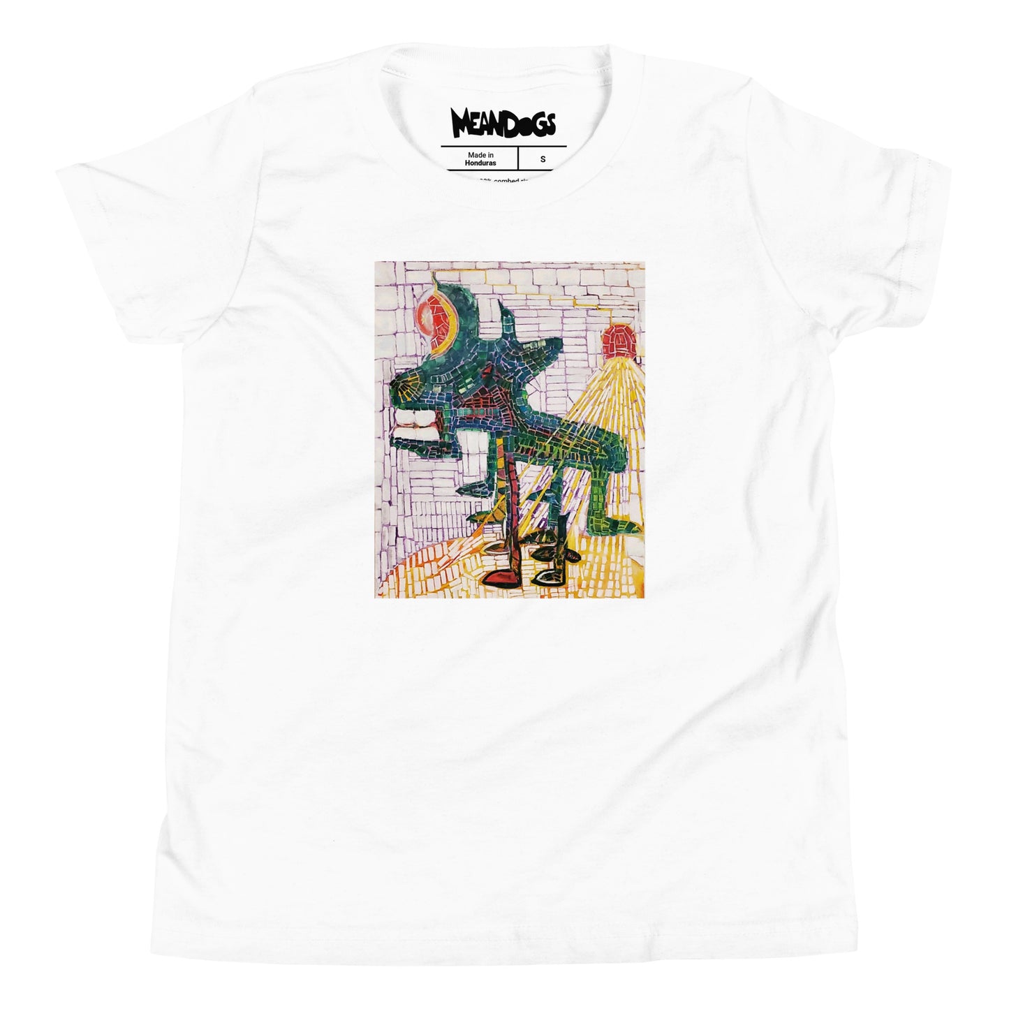 Mean Dogs Octopod Youth Short Sleeve T-Shirt