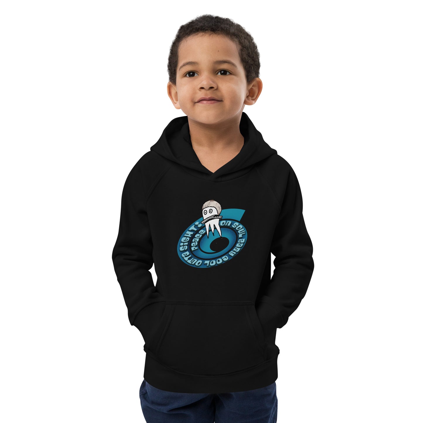 Zoops Night Flight Kids Eco Hoodie