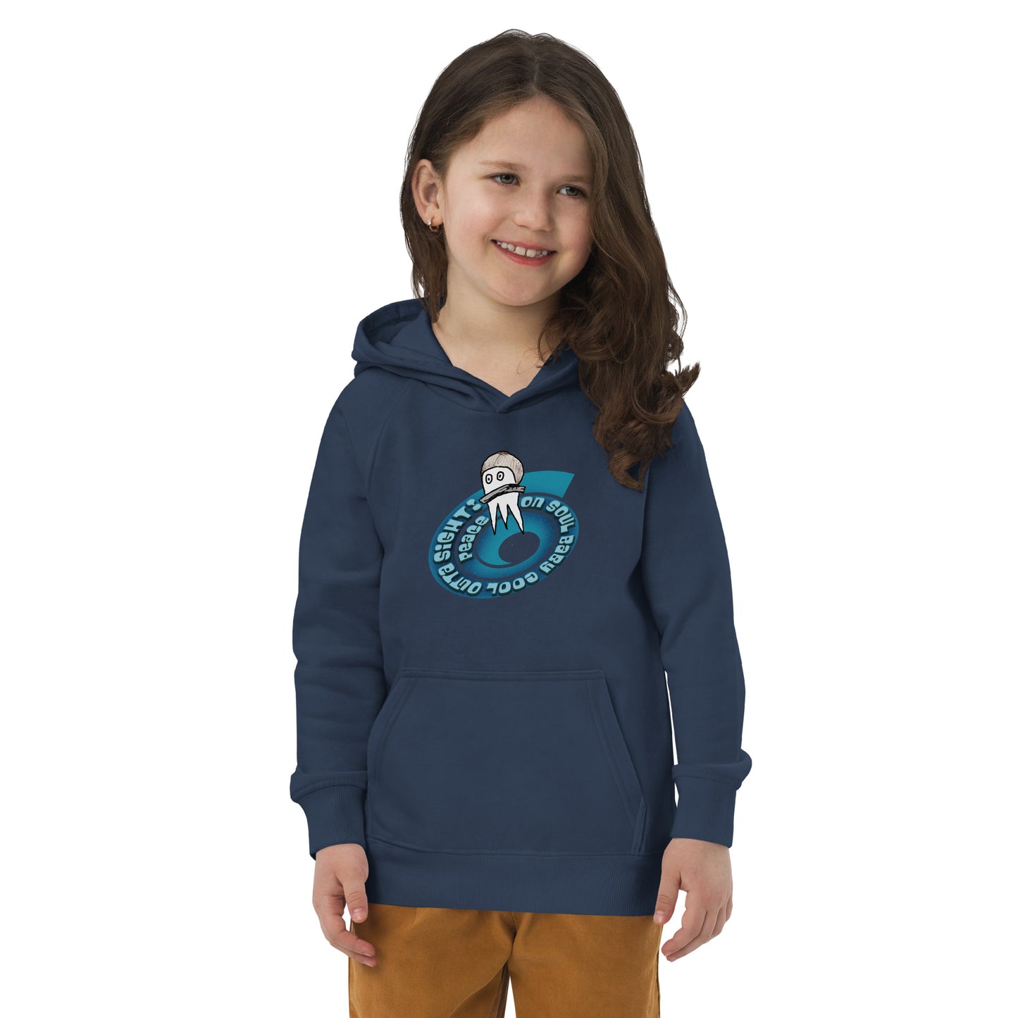 Zoops Night Flight Kids Eco Hoodie