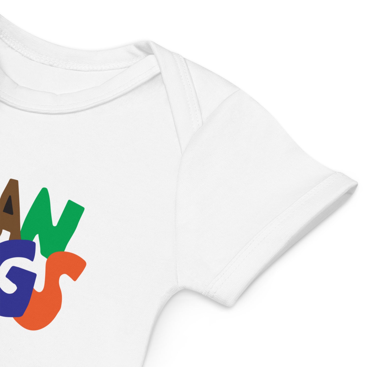 Mean Dogs Organic Cotton Baby Bodysuit