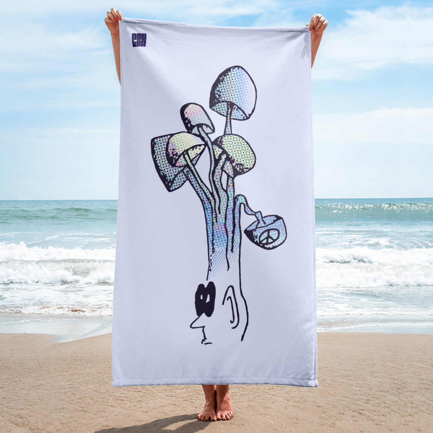 Marty Spirit Guide Beach Towel