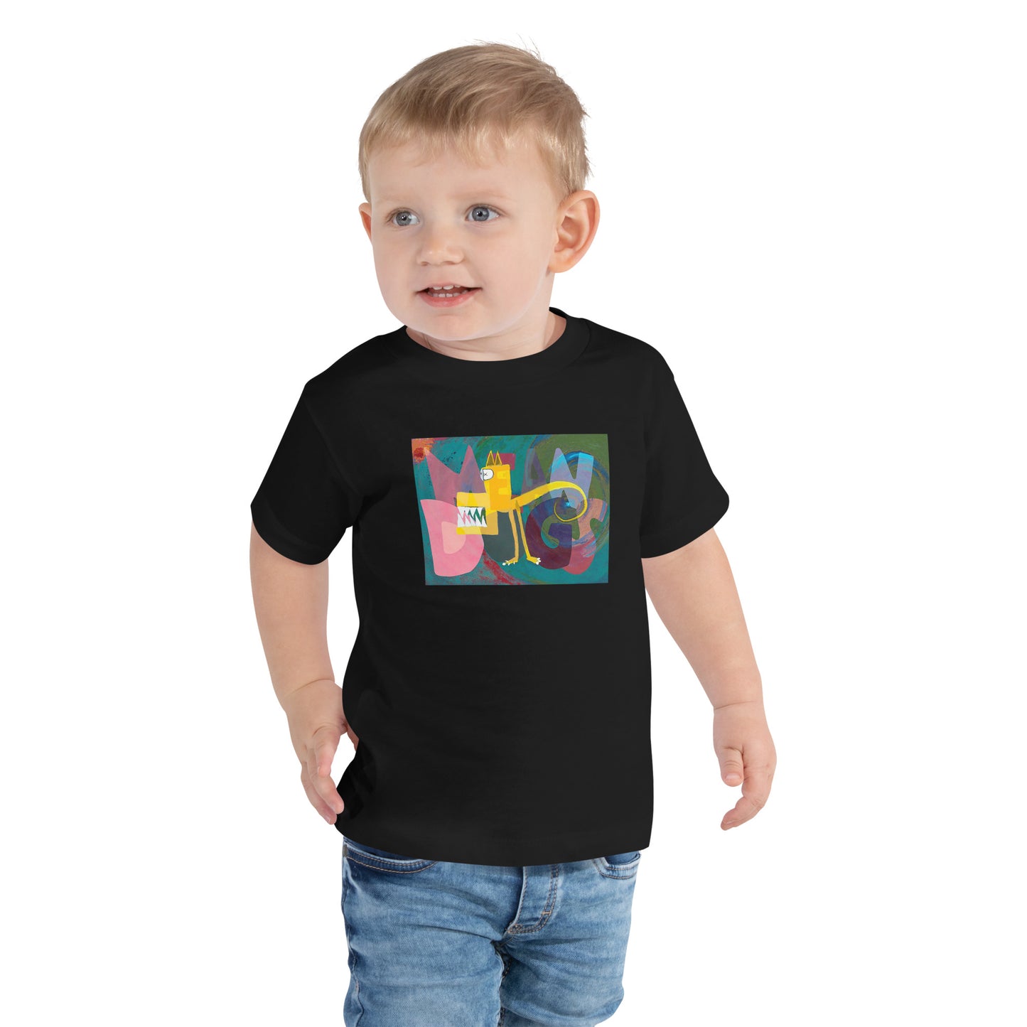 Mean Dogs Toddler Short Sleeve Tee