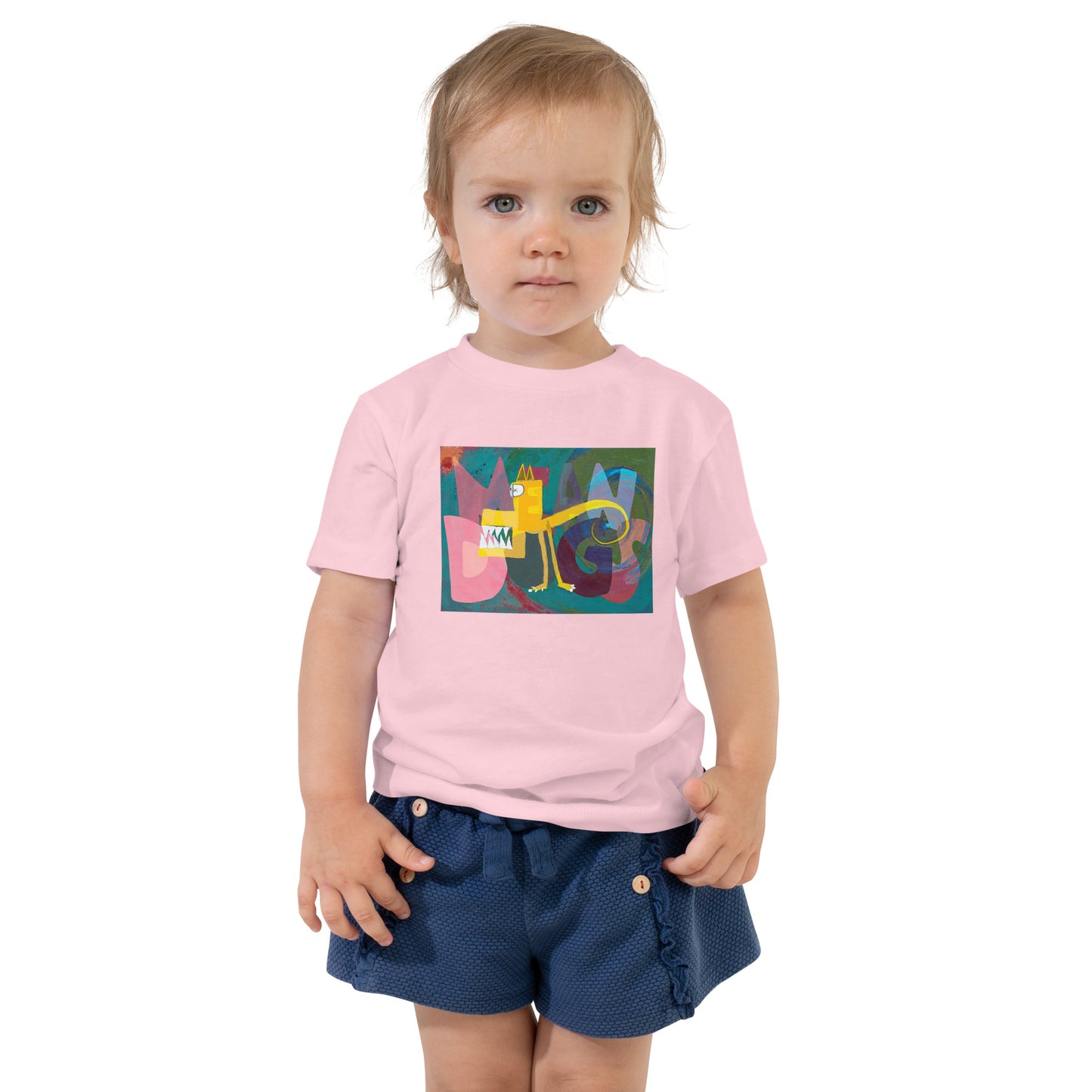 Mean Dogs Toddler Short Sleeve Tee