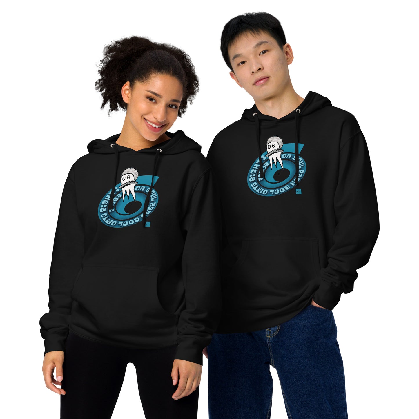 Zoops Night Flight Unisex Midweight Hoodie