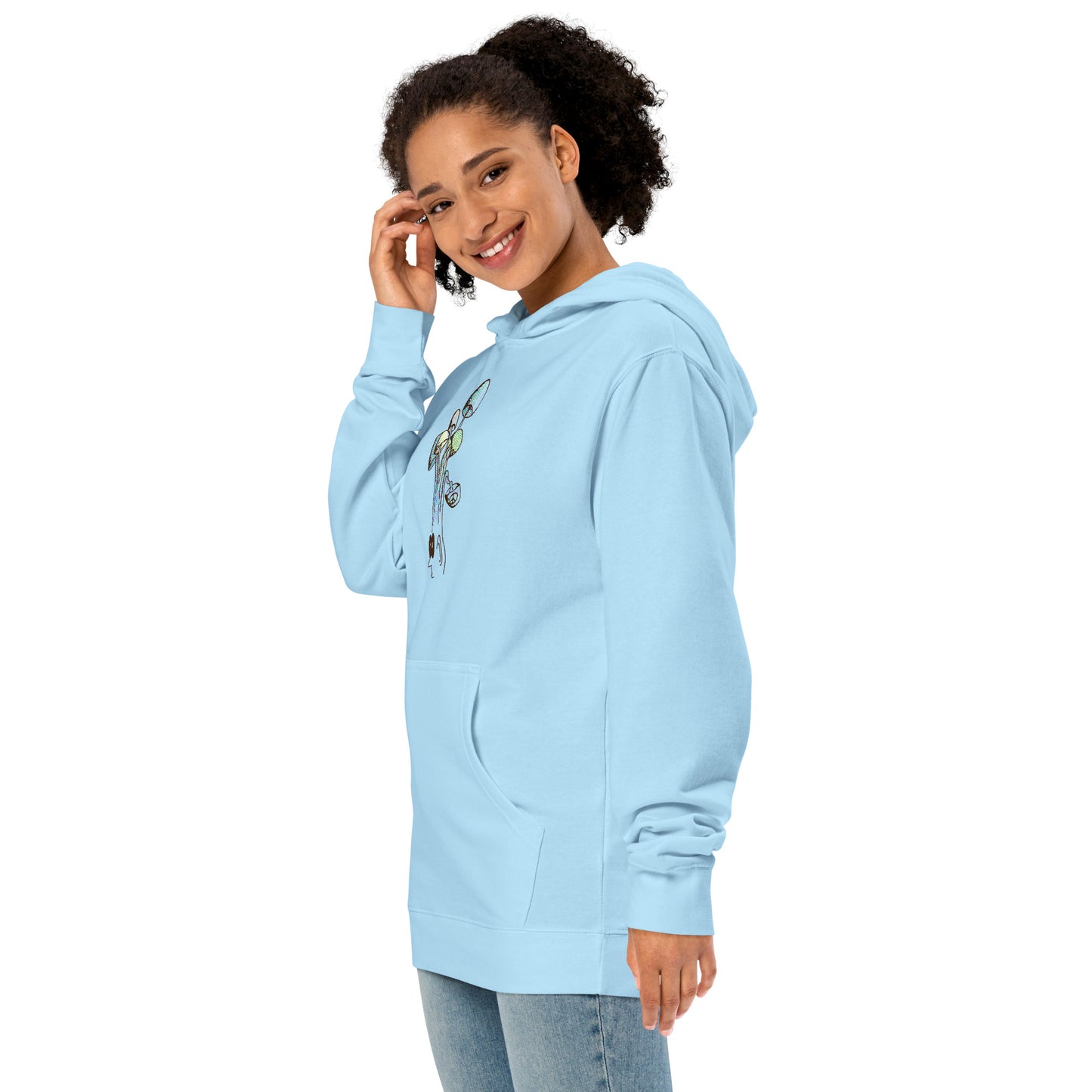 Marty Spirit Guide Unisex Midweight Hoodie