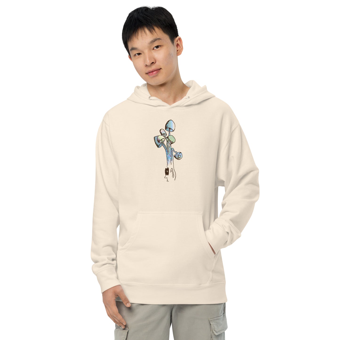 Marty Spirit Guide Unisex Midweight Hoodie