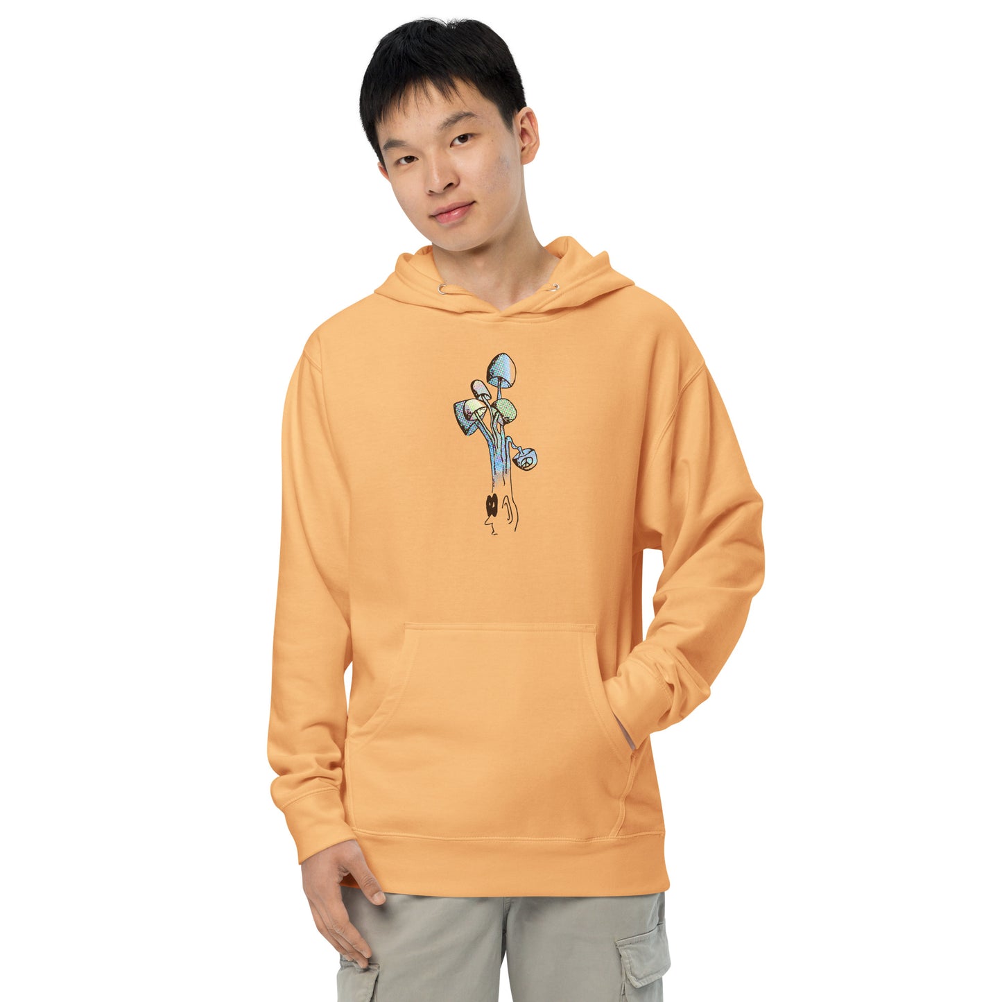 Marty Spirit Guide Unisex Midweight Hoodie