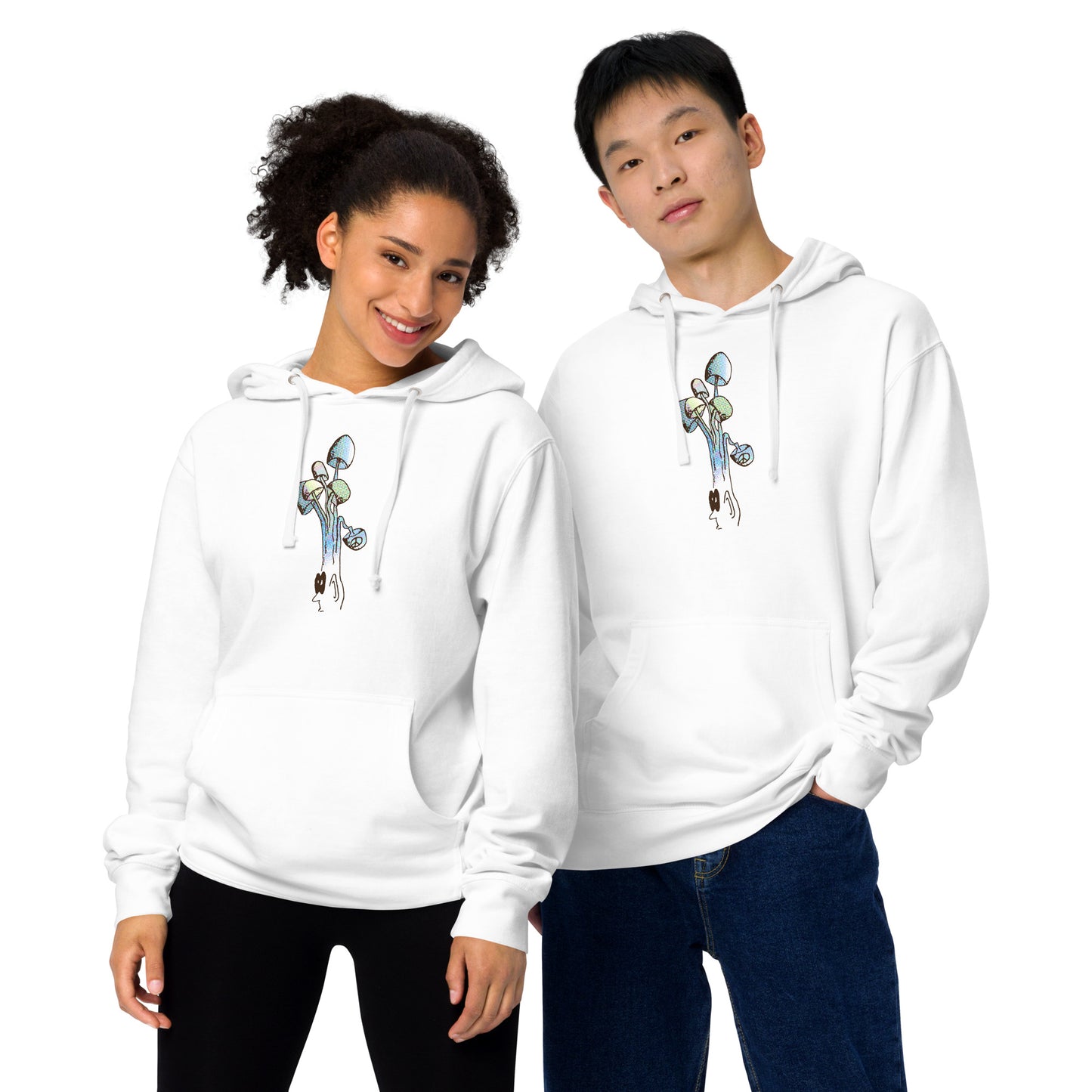 Marty Spirit Guide Unisex Midweight Hoodie