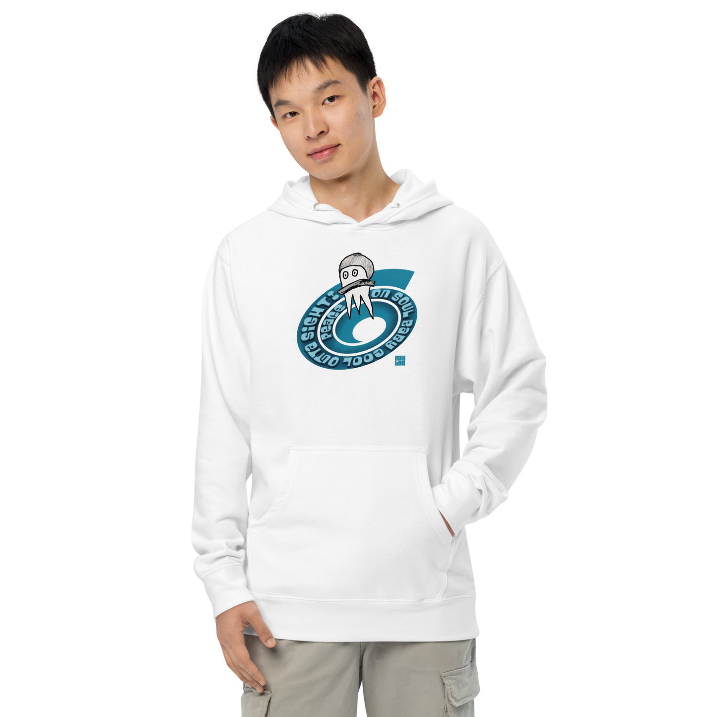 Zoops Night Flight Unisex Midweight Hoodie