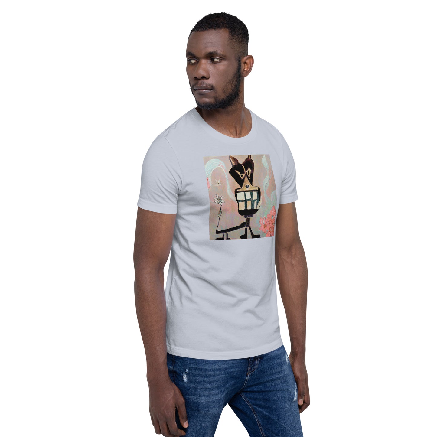 Mean Dogs Black Orchid Unisex t-shirt