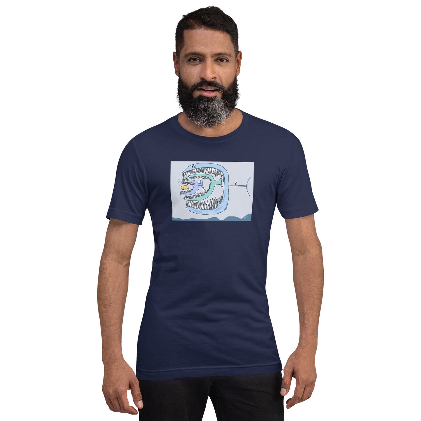 Fish Eat Fish Unisex T-Shirt