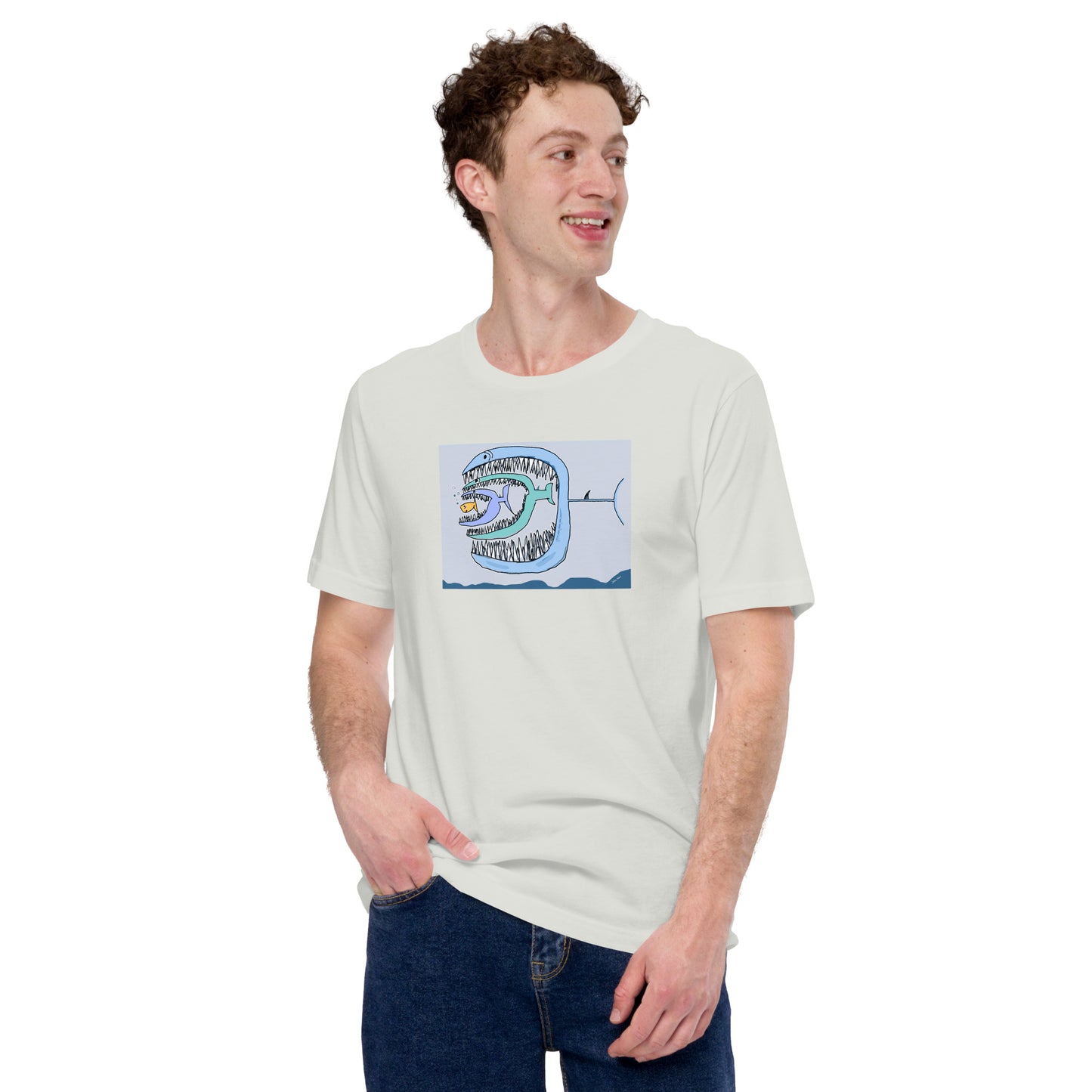 Fish Eat Fish Unisex T-Shirt