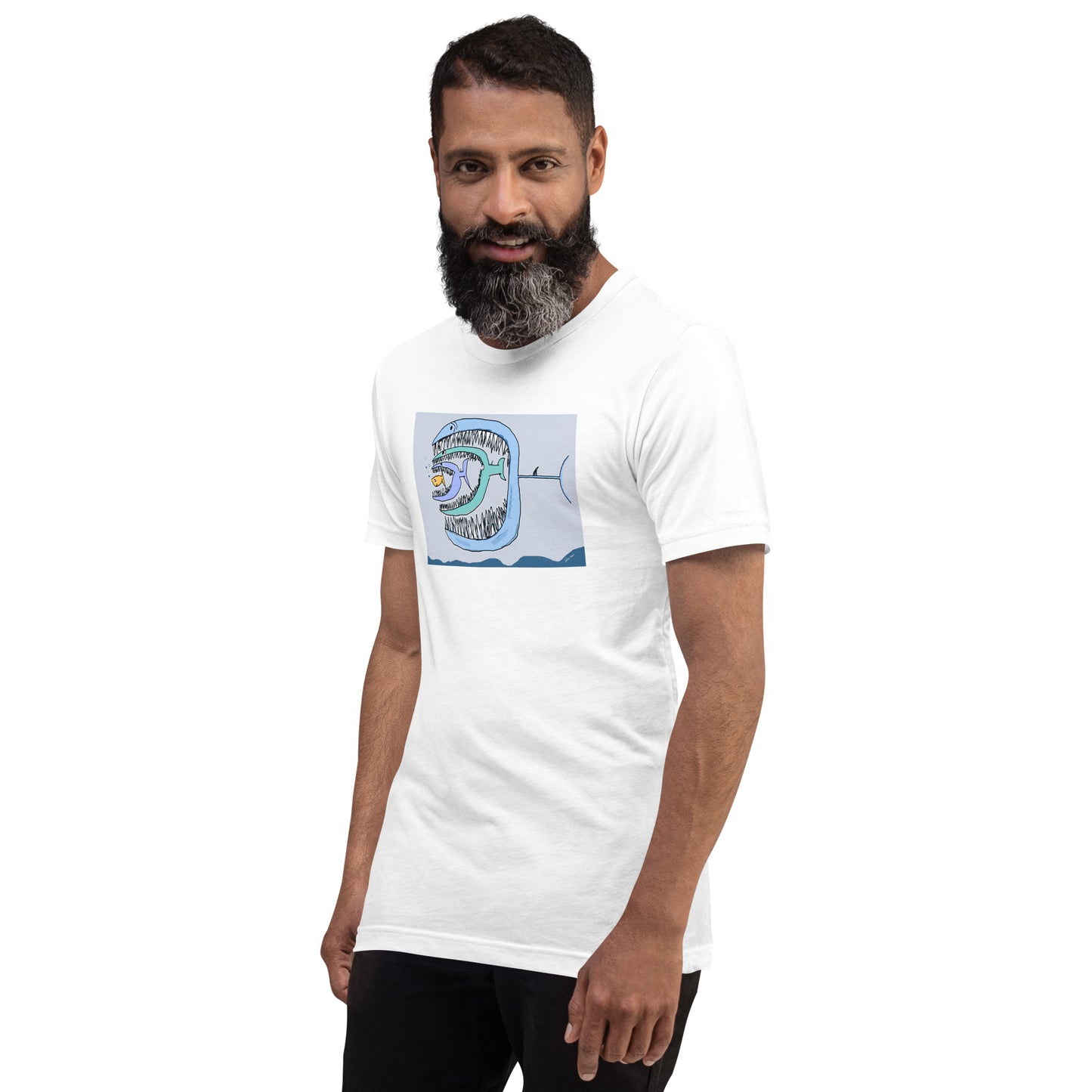 Fish Eat Fish Unisex T-Shirt