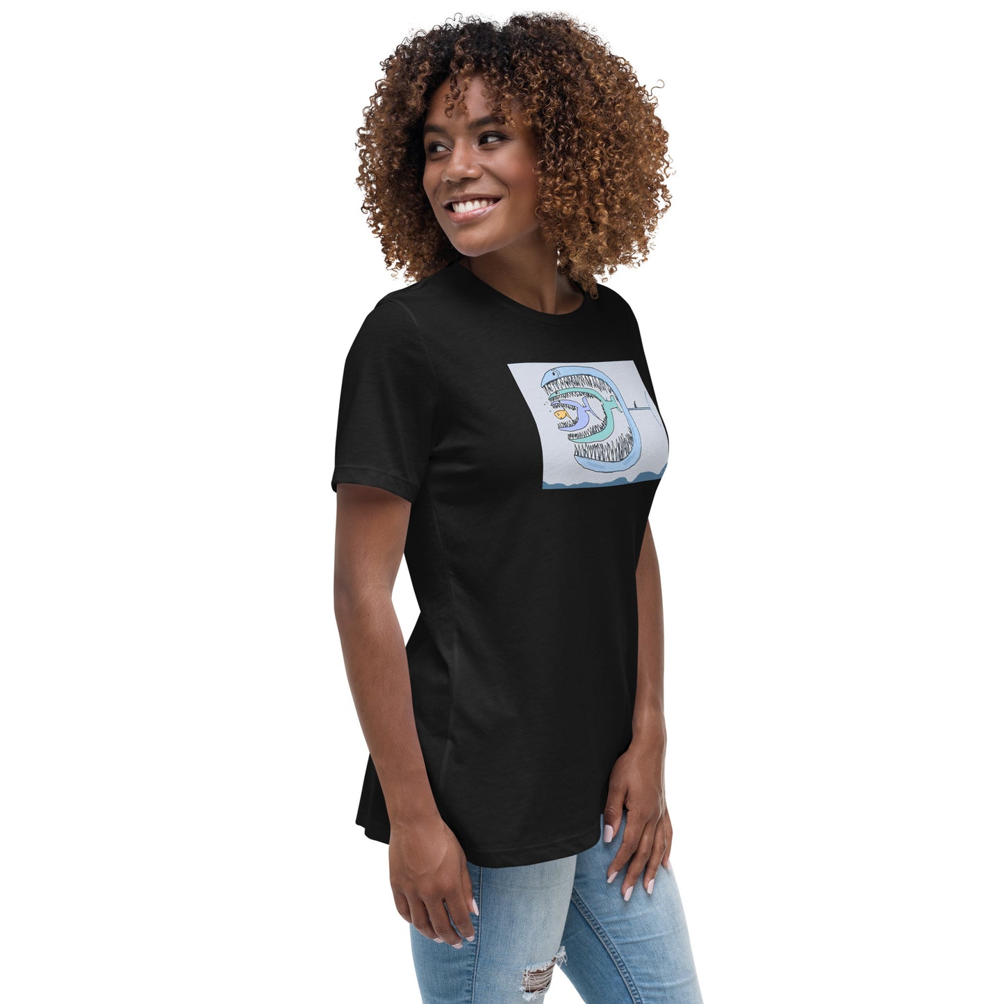 Fish Eat Fish Women's Relax T-Shirt