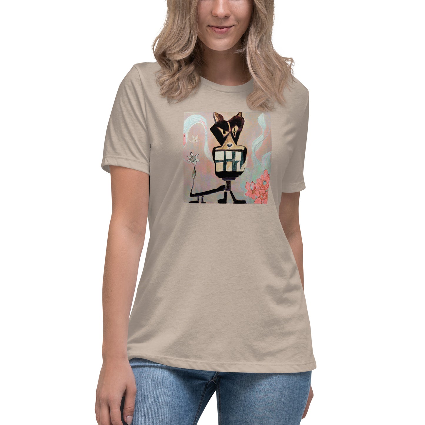 Mean Dogs Black Orchid Women's Relaxed T-Shirt