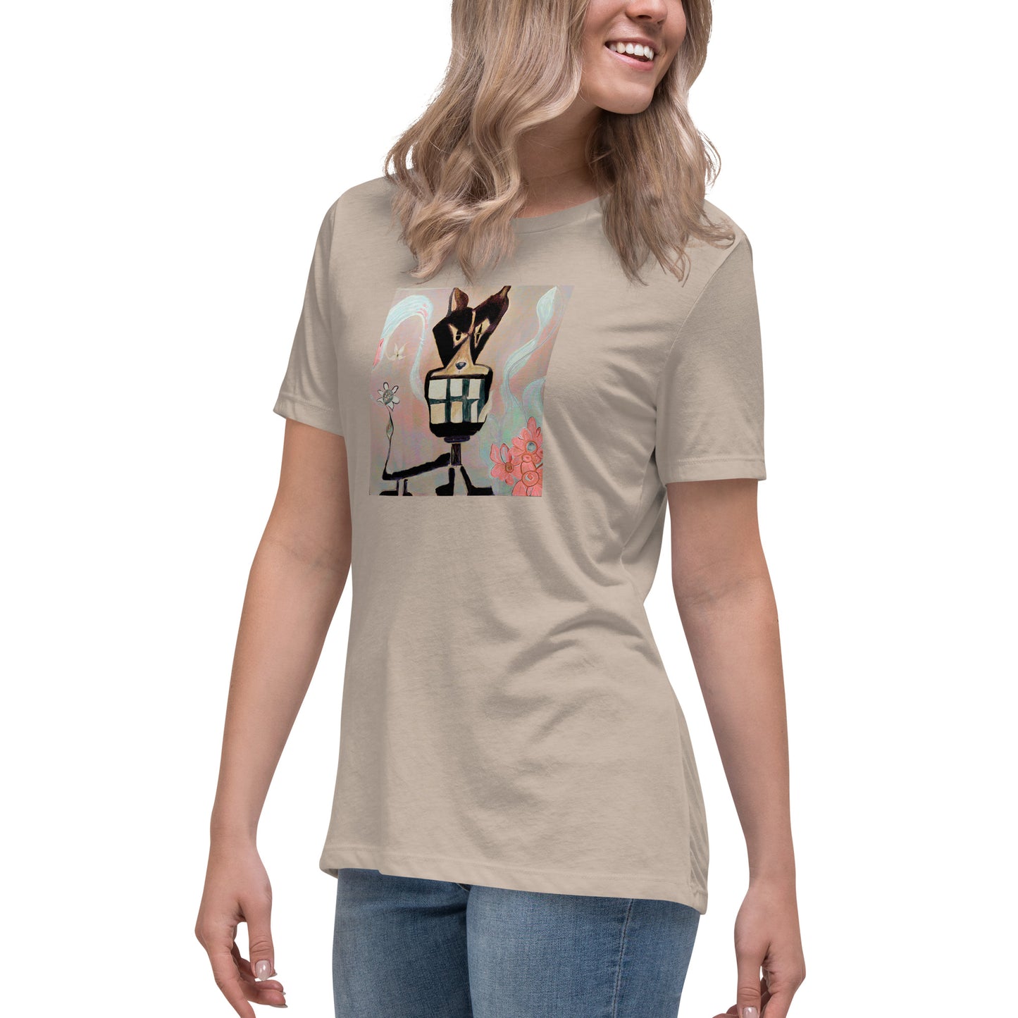 Mean Dogs Black Orchid Women's Relaxed T-Shirt