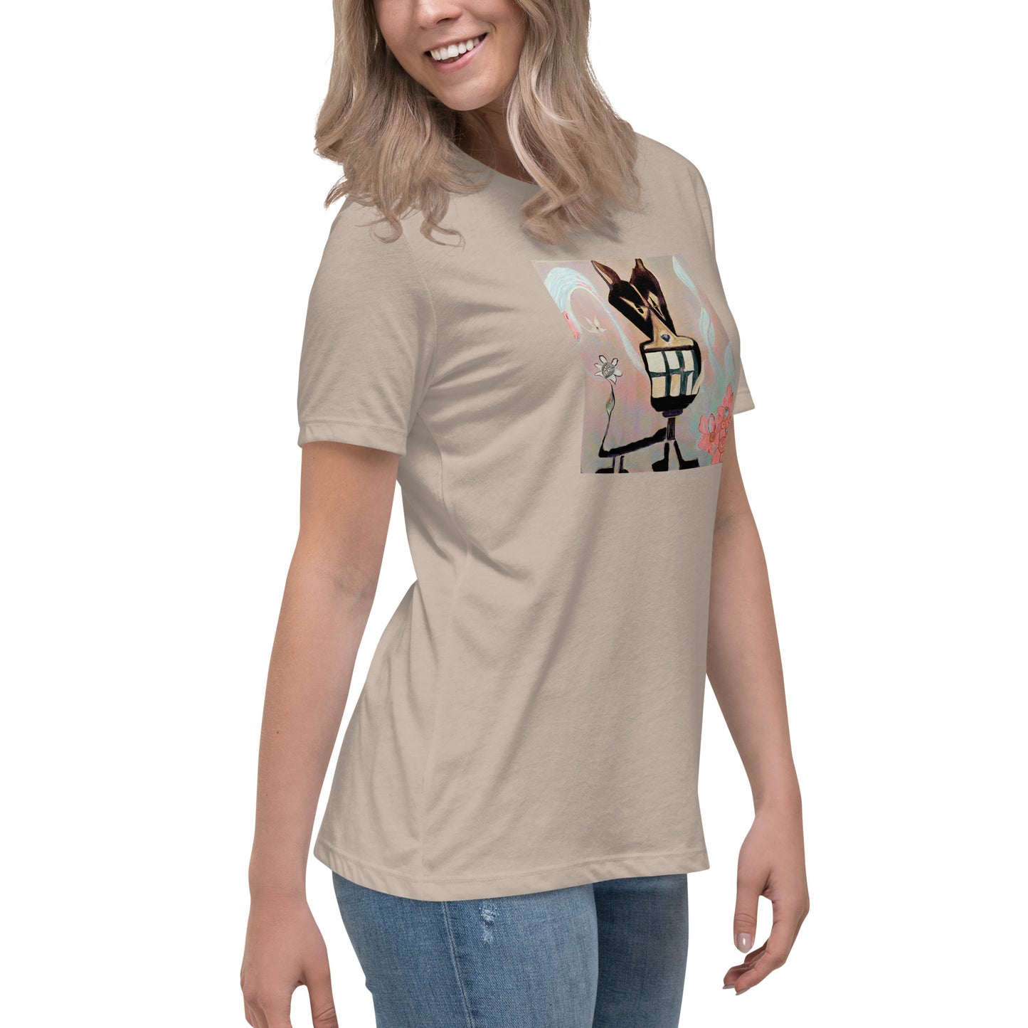 Mean Dogs Black Orchid Women's Relaxed T-Shirt