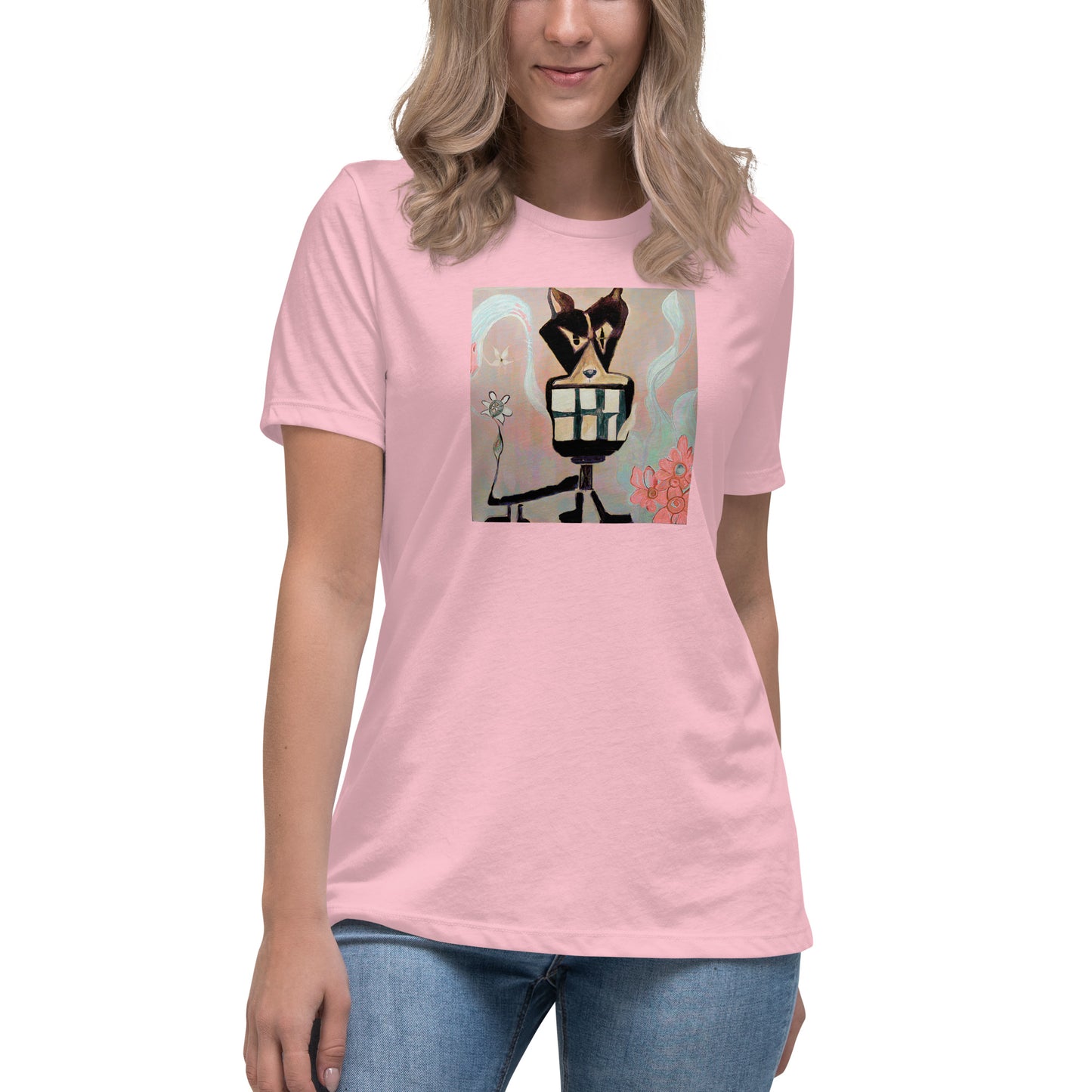 Mean Dogs Black Orchid Women's Relaxed T-Shirt