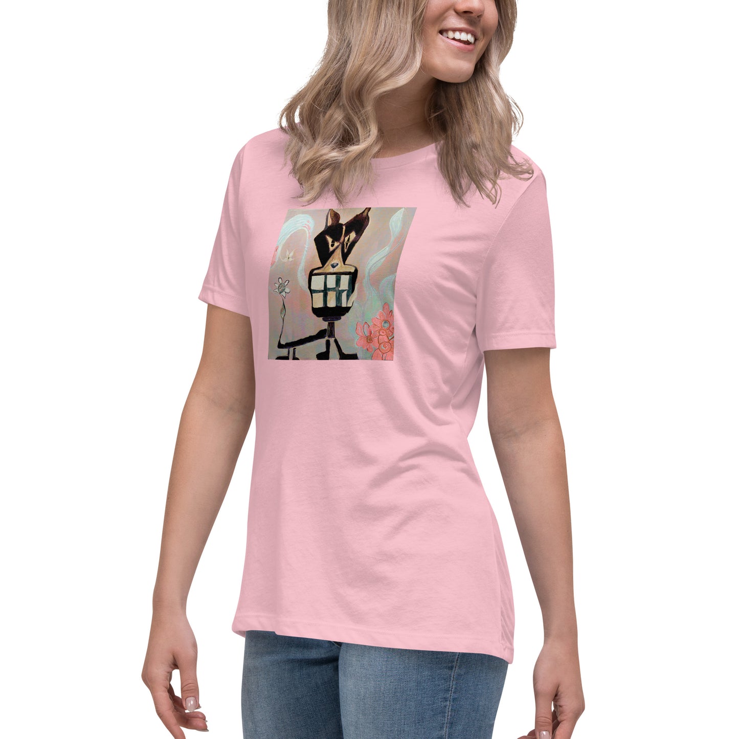 Mean Dogs Black Orchid Women's Relaxed T-Shirt