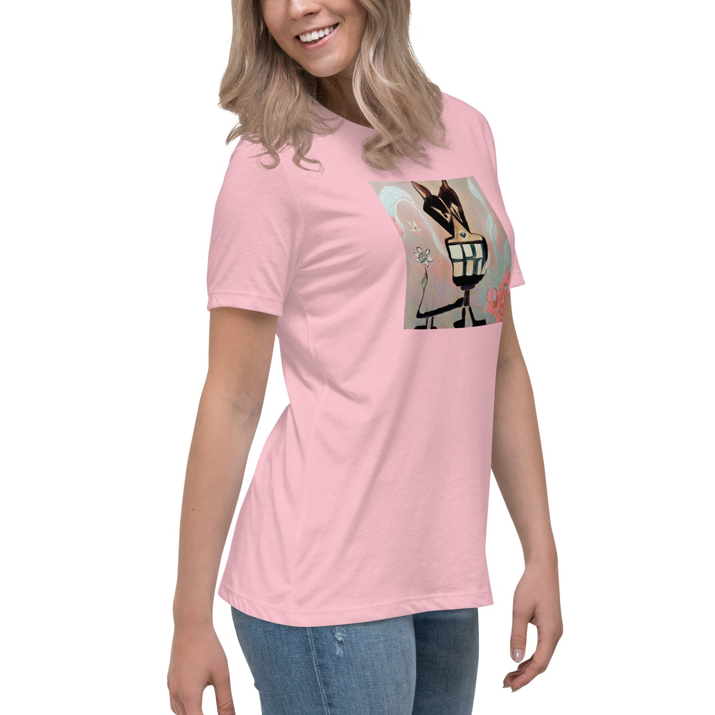 Mean Dogs Black Orchid Women's Relaxed T-Shirt