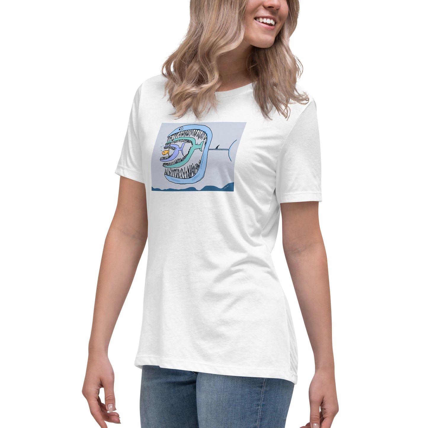 Fish Eat Fish Women's Relax T-Shirt