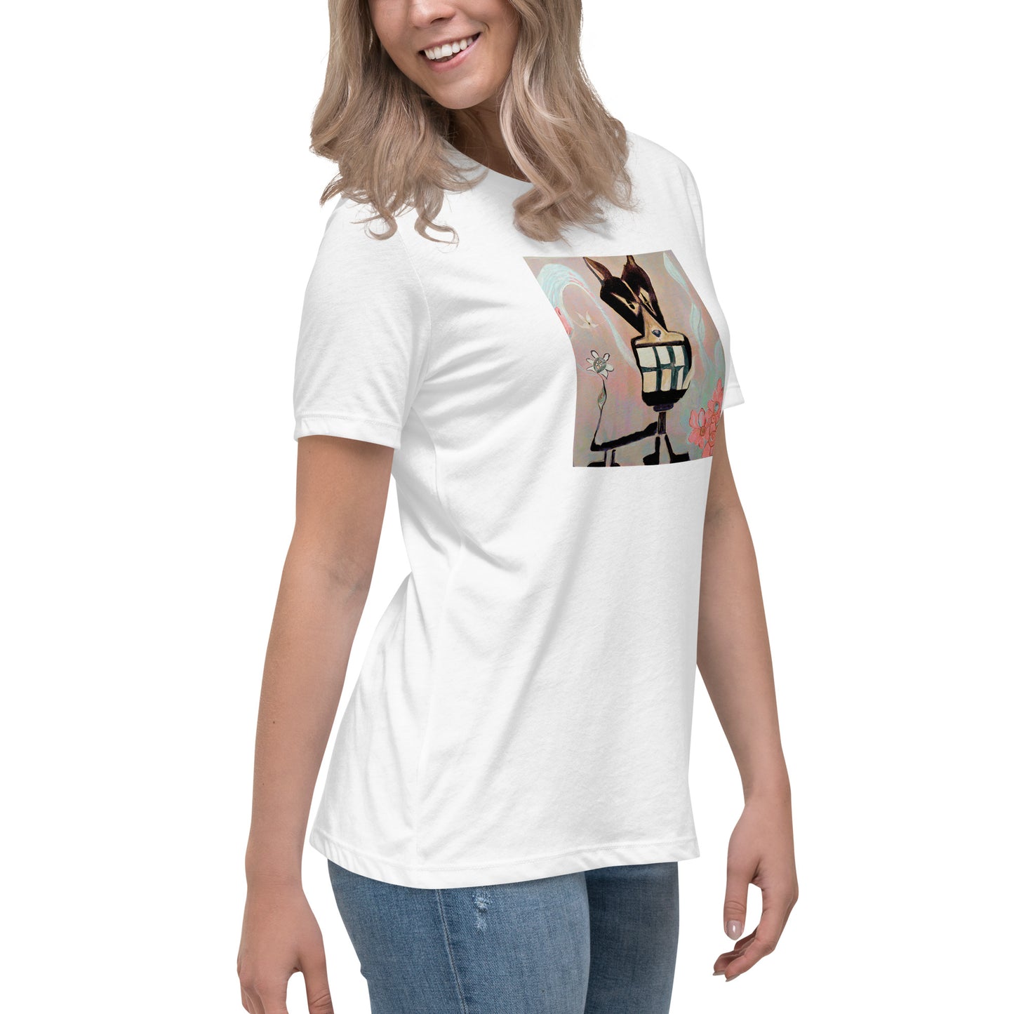 Mean Dogs Black Orchid Women's Relaxed T-Shirt