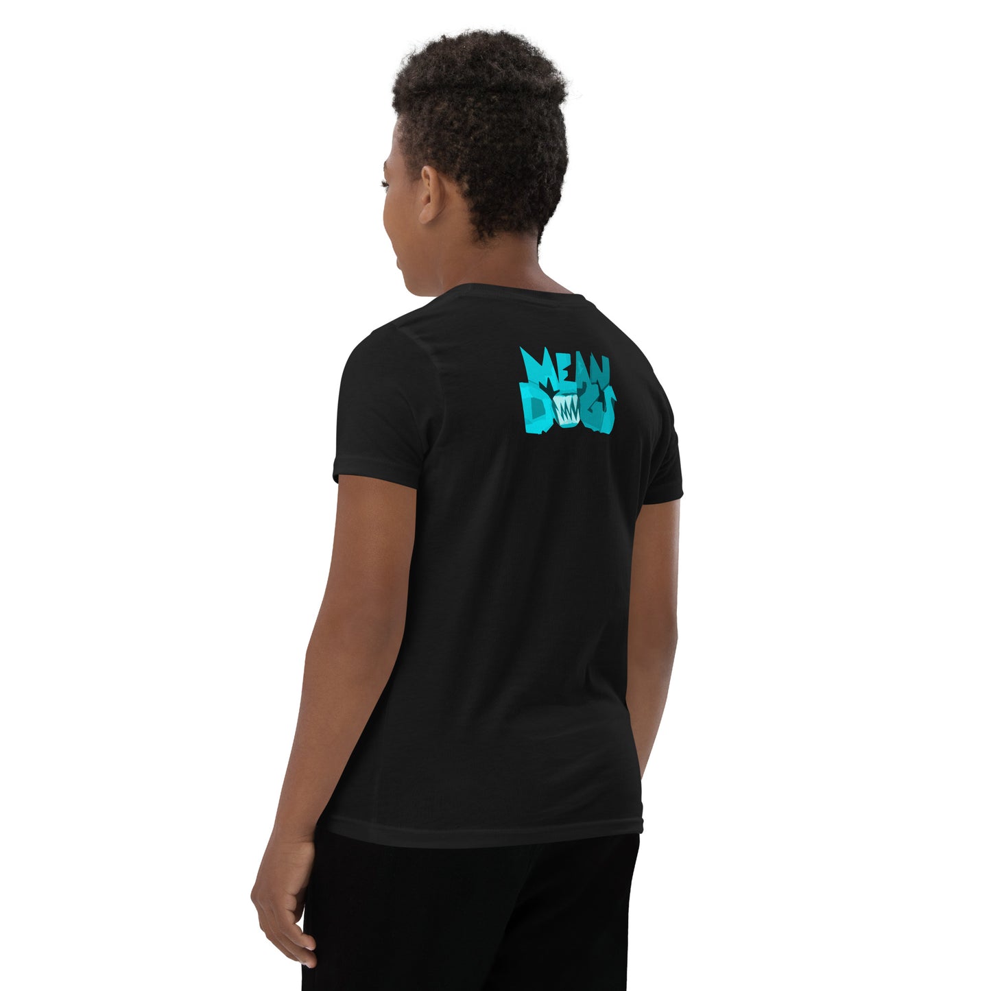 Mean Dogs Orbital Echos Youth Short Sleeve T-Shirt