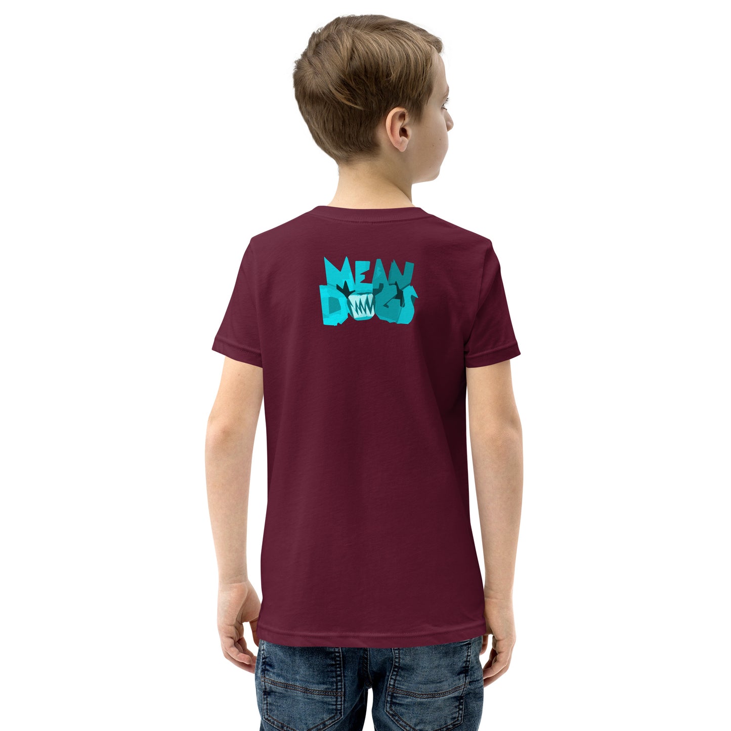 Mean Dogs Orbital Echos Youth Short Sleeve T-Shirt