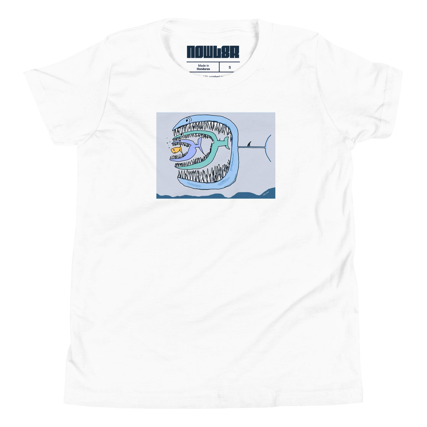 Fish Eat Fish Youth Short Sleeve T-Shirt