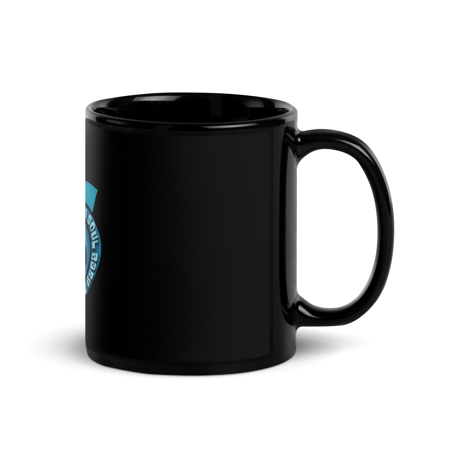 Zoops Night Flight Lift Off Black Glossy Mug