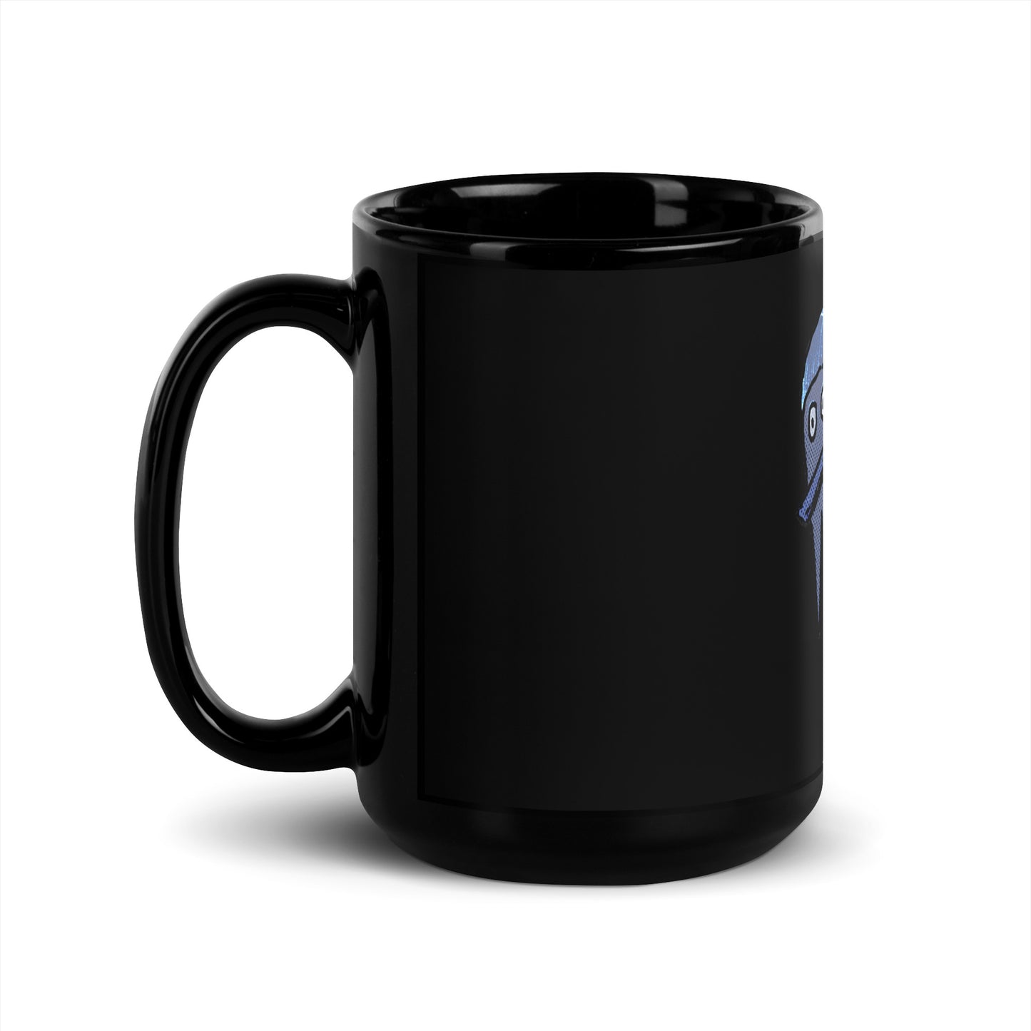 Zoops Deep Space Solo Flight Black Glossy Mug