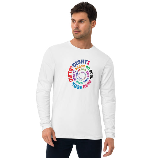 Peace On Soul Baby Cool Outta Sight Unisex Long Sleeve T-Shirt