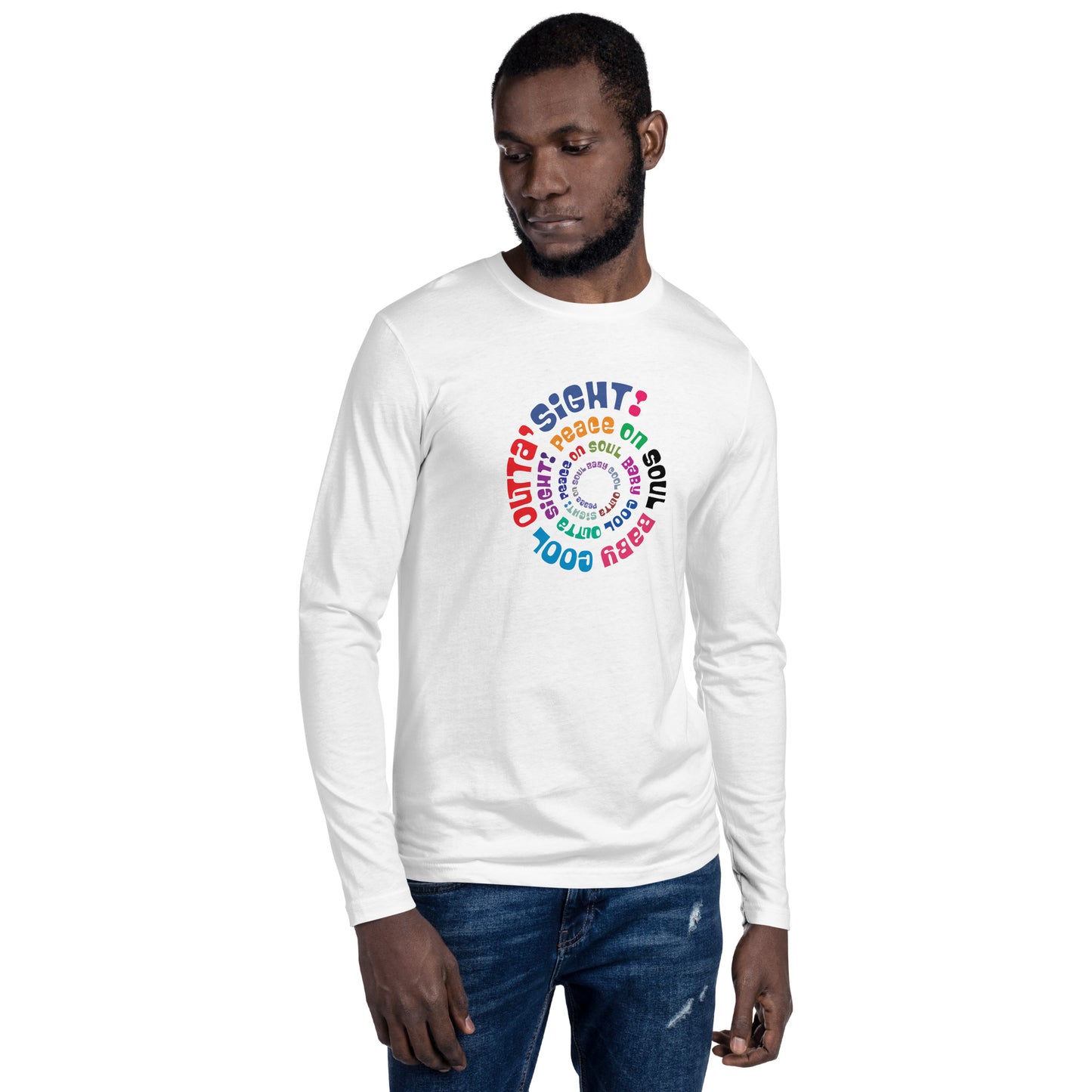 Peace On Soul Baby Cool Outta Sight Unisex Long Sleeve T-Shirt