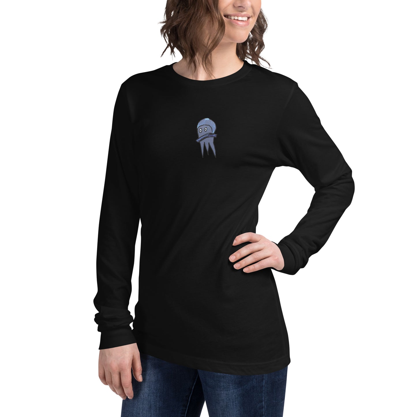 Zoops Deep Space Solo Flight Unisex Long Sleeve Tee